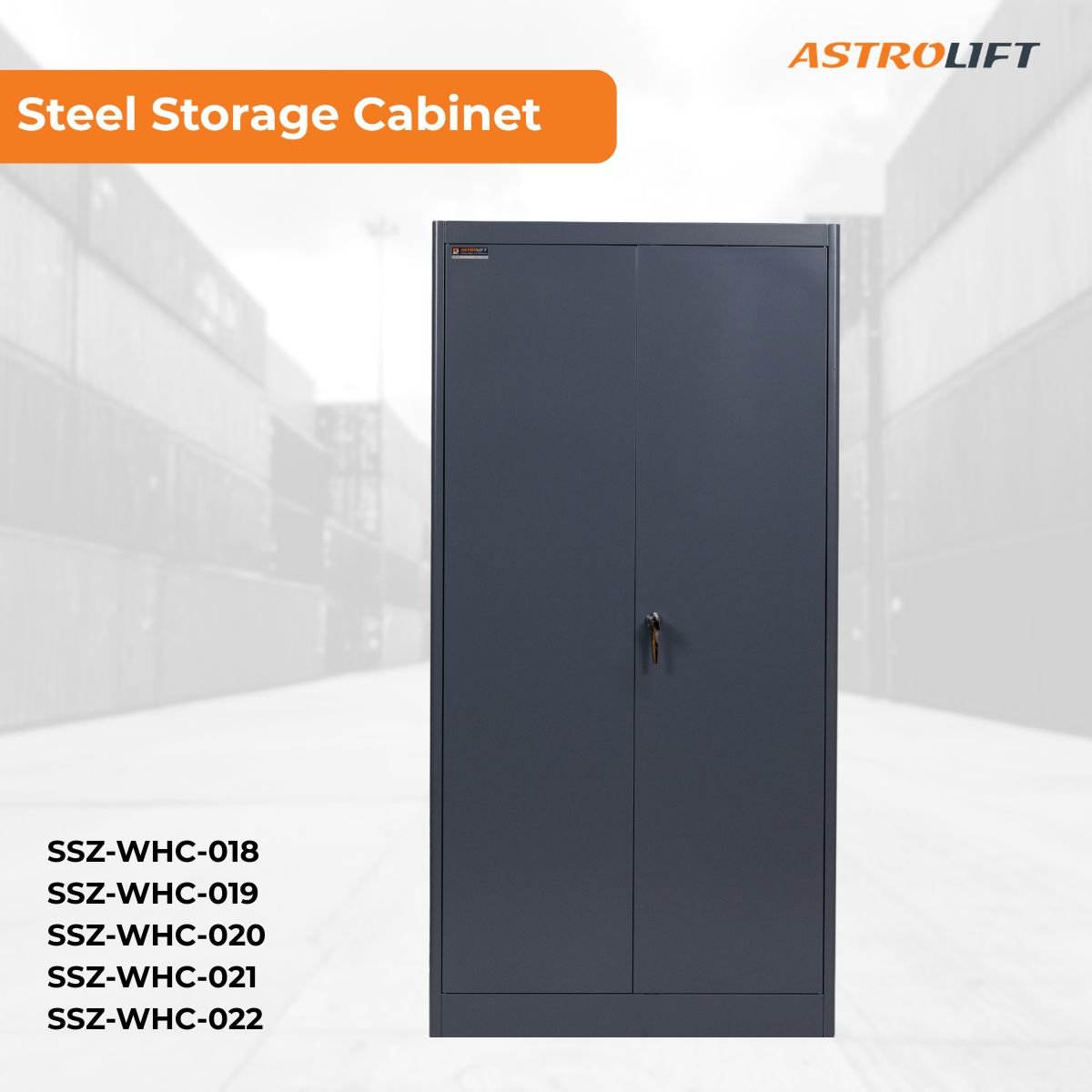 Buy Steel Storage Cabinet  in Storage / Stillage available at Astrolift NZ
